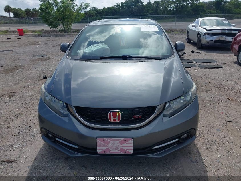 2013 Honda Civic Si VIN: 2HGFB6E52DH710466 Lot: 39697560