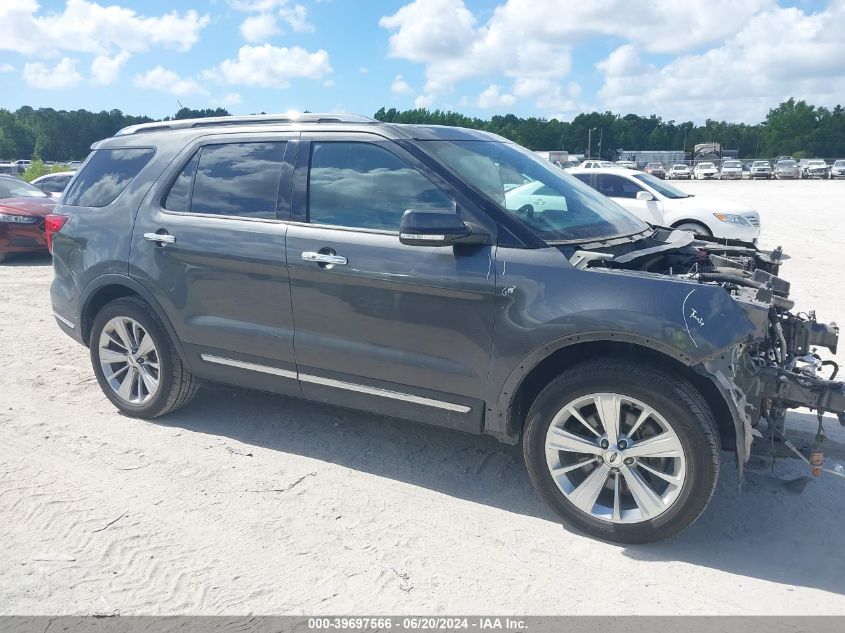 2019 Ford Explorer Limited VIN: 1FM5K8F86KGA83502 Lot: 39697566