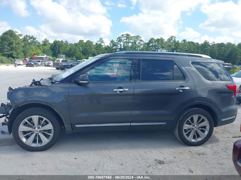 2019 Ford Explorer Limited VIN: 1FM5K8F86KGA83502 Lot: 39697566