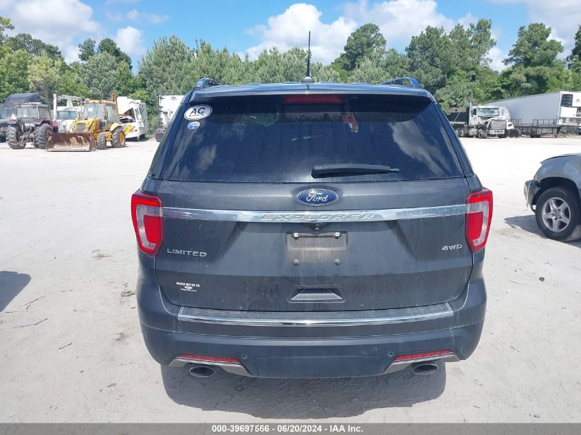 2019 Ford Explorer Limited VIN: 1FM5K8F86KGA83502 Lot: 39697566