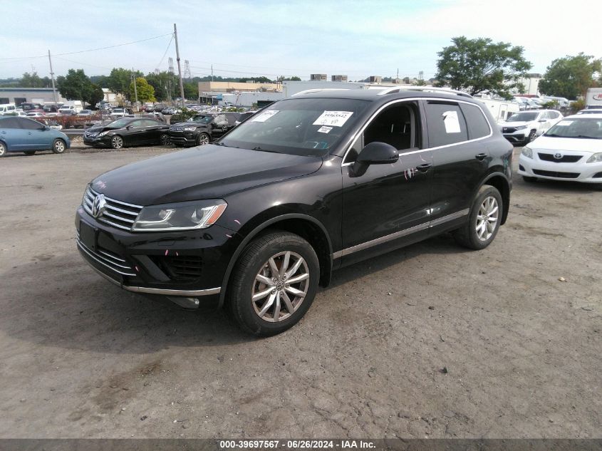 2016 Volkswagen Touareg Sport/Lux/Executive VIN: WVGEF9BP4GD002089 Lot: 39697567