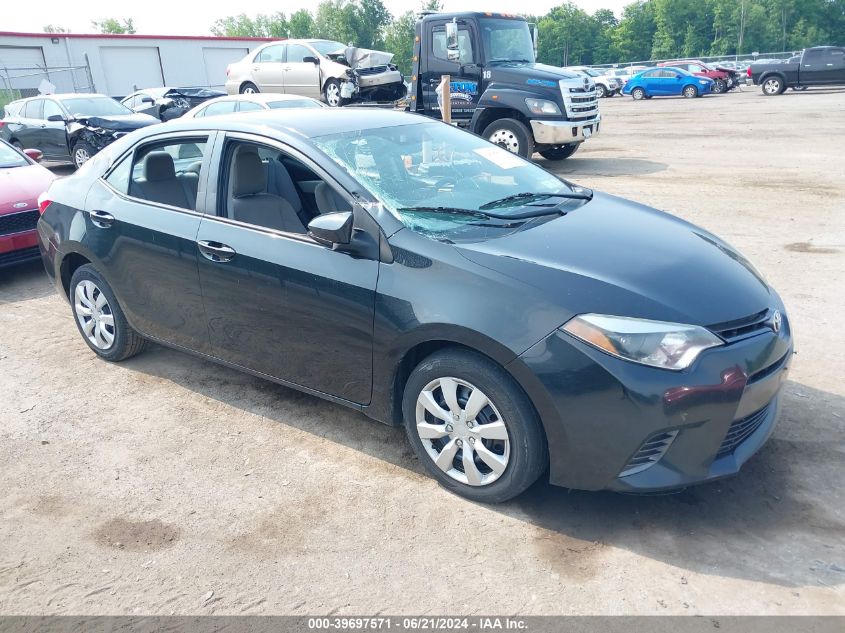 2016 TOYOTA COROLLA LE - 2T1BURHE8GC676021