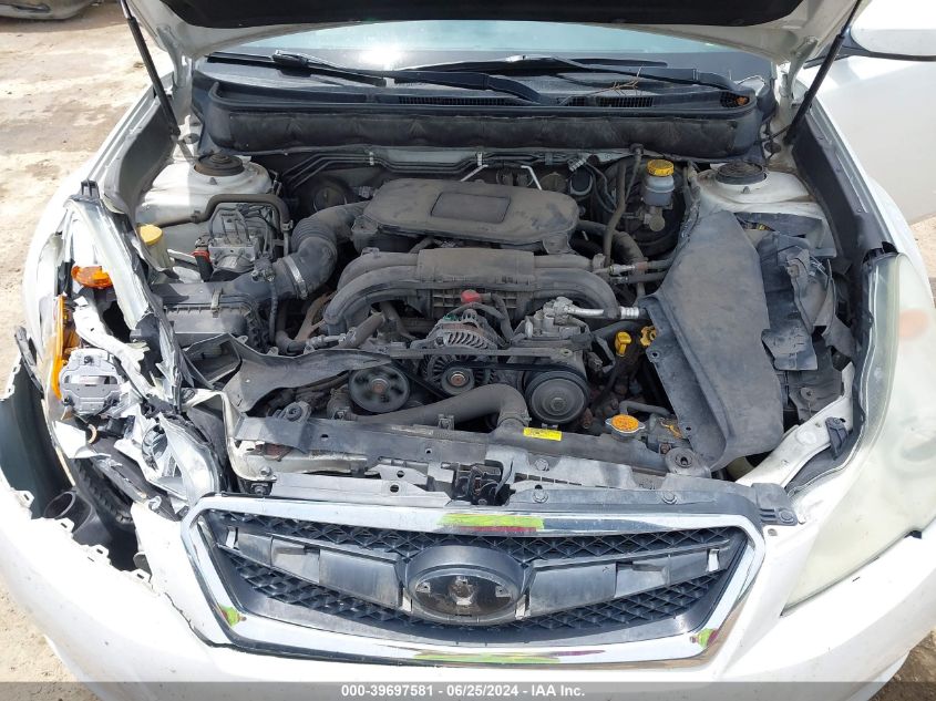 2011 Subaru Legacy 2.5I Premium VIN: 4S3BMBB66B3230945 Lot: 39697581