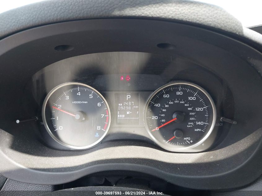 2015 Subaru Impreza 2.0I Premium VIN: JF1GJAK64FH023722 Lot: 39697593