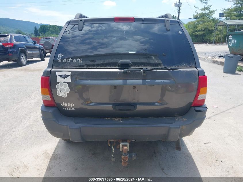 2004 Jeep Grand Cherokee Laredo VIN: 1J4GW48S74C318965 Lot: 39697595