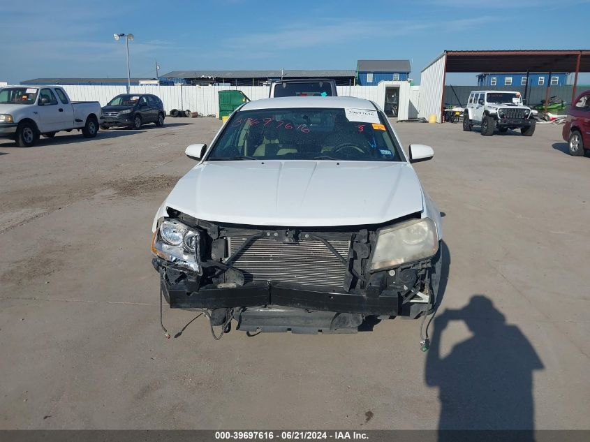 2013 Dodge Avenger Sxt VIN: 1C3CDZCG6DN687450 Lot: 39697616