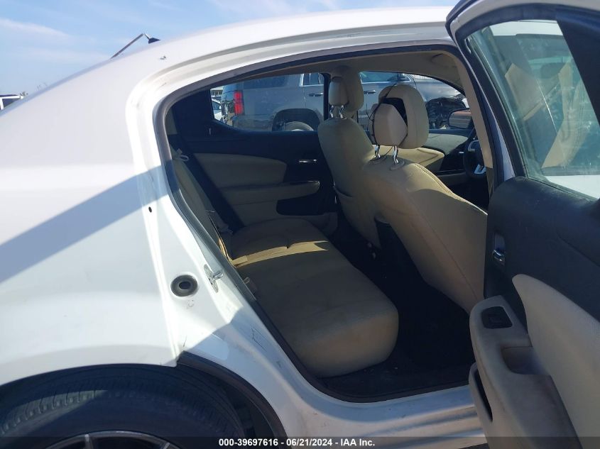 2013 Dodge Avenger Sxt VIN: 1C3CDZCG6DN687450 Lot: 39697616