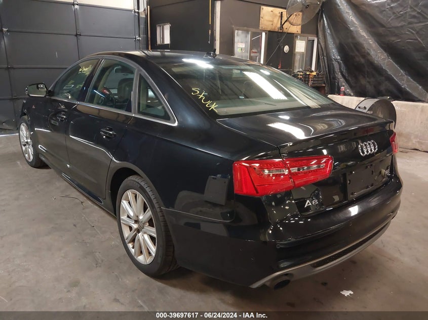 2012 Audi A6 3.0 Premium VIN: WAUJGAFC9CN120133 Lot: 39697617