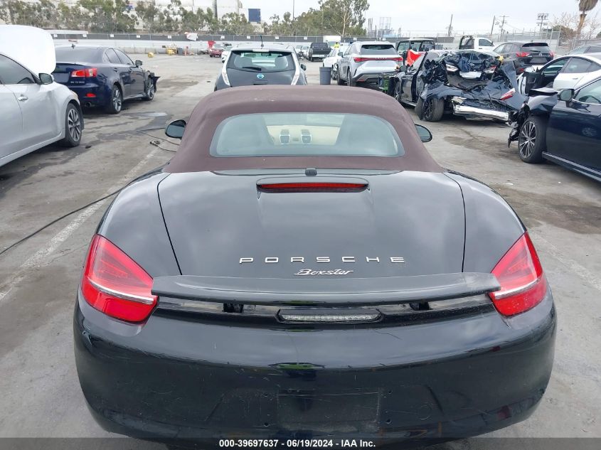 2014 Porsche Boxster VIN: WP0CA2A8XES121155 Lot: 39697637