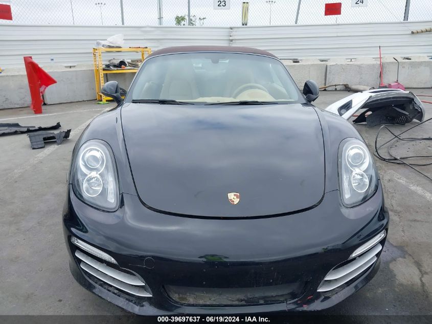 2014 Porsche Boxster VIN: WP0CA2A8XES121155 Lot: 39697637