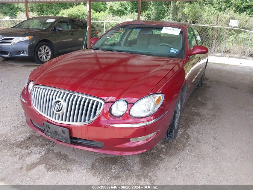 2009 Buick Lacrosse Cx VIN: 2G4WC582491186207 Lot: 39697646