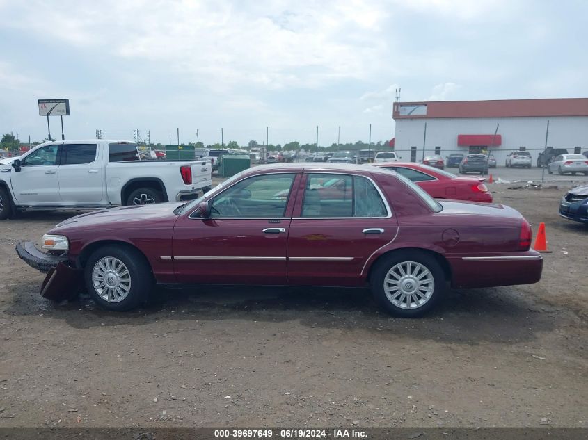 2008 Mercury Grand Marquis Ls VIN: 2MEFM75V38X659357 Lot: 39697649