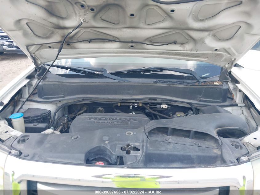 2011 Honda Pilot Touring VIN: 5FNYF3H91BB021062 Lot: 39697653