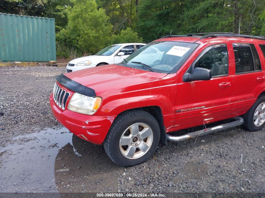 2001 Jeep Grand Cherokee Limited VIN: 1J4GW58N01C568222 Lot: 39697659