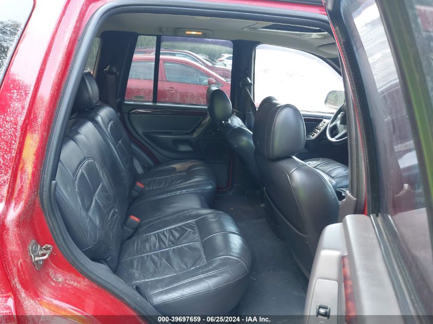 2001 Jeep Grand Cherokee Limited VIN: 1J4GW58N01C568222 Lot: 39697659