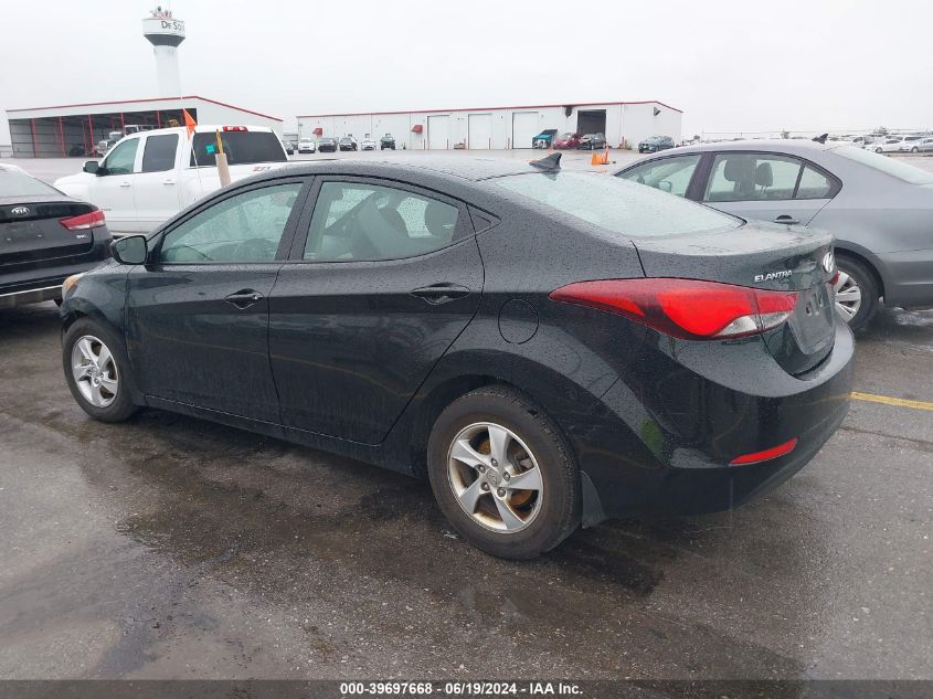 2014 Hyundai Elantra Se/Sport/Limited VIN: 5NPDH4AE5EH48330 Lot: 39697668