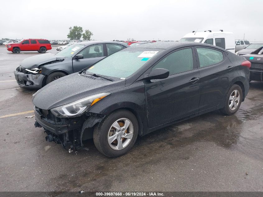 2014 Hyundai Elantra Se/Sport/Limited VIN: 5NPDH4AE5EH48330 Lot: 39697668