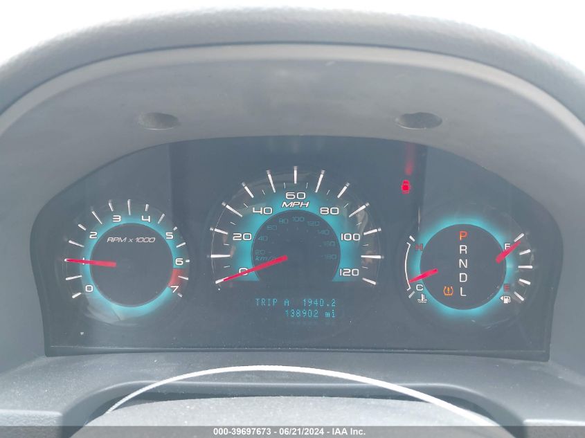 2010 Ford Fusion Se VIN: 3FAHP0HA4AR139406 Lot: 39697673