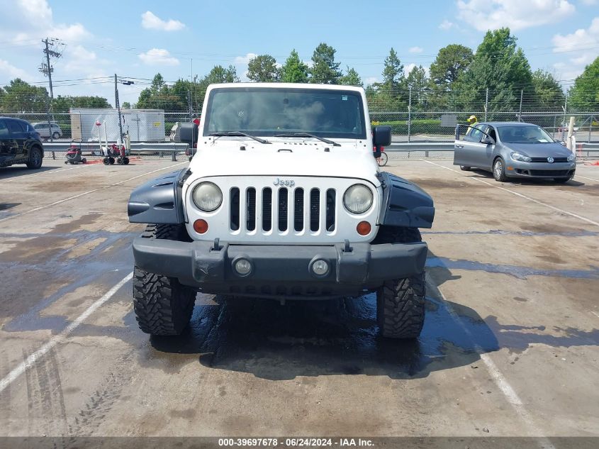 2013 Jeep Wrangler Unlimited Sport VIN: 1C4BJWDG3DL558509 Lot: 39697678