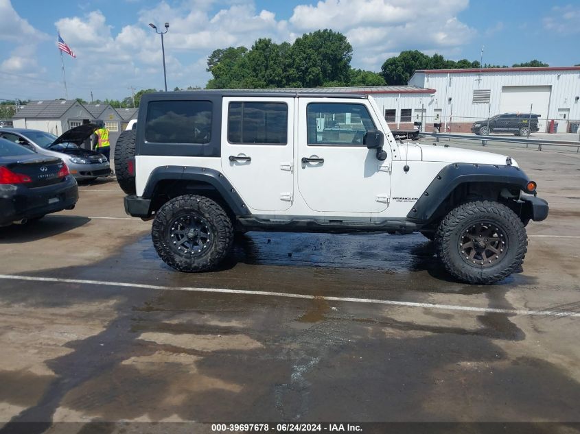 2013 Jeep Wrangler Unlimited Sport VIN: 1C4BJWDG3DL558509 Lot: 39697678