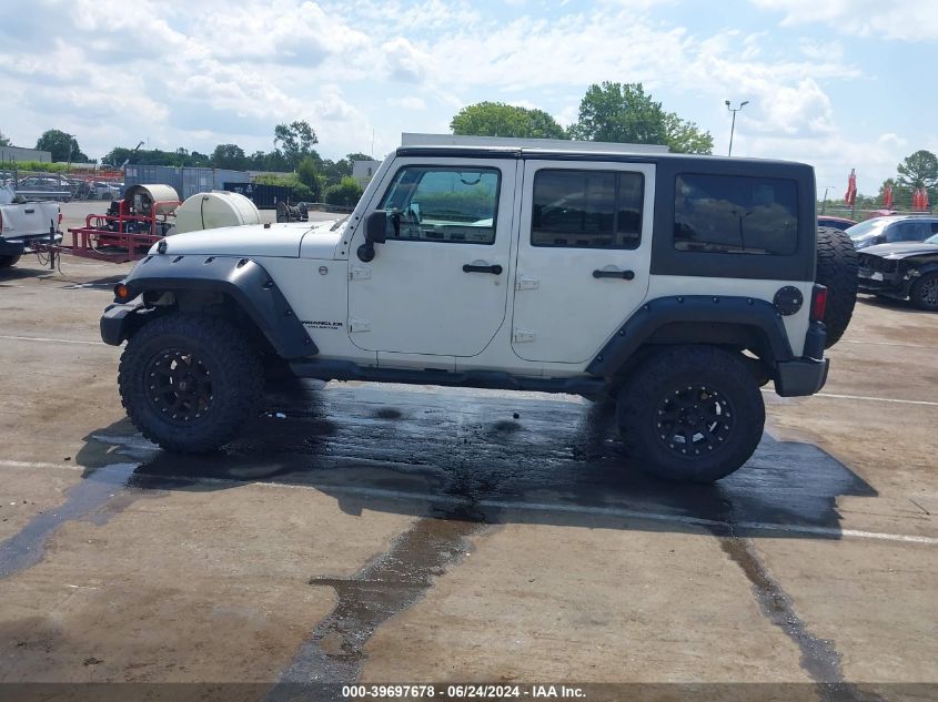 2013 Jeep Wrangler Unlimited Sport VIN: 1C4BJWDG3DL558509 Lot: 39697678