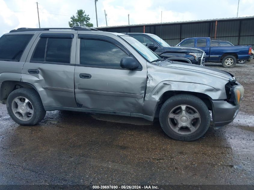 2007 Chevrolet Trailblazer Ls VIN: 1GNDT13SX72289860 Lot: 39697690