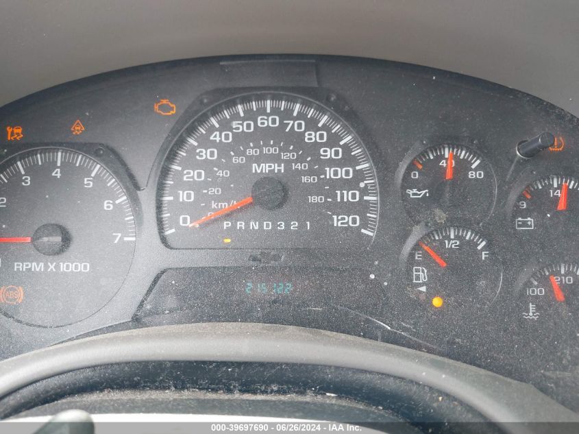 2007 Chevrolet Trailblazer Ls VIN: 1GNDT13SX72289860 Lot: 39697690