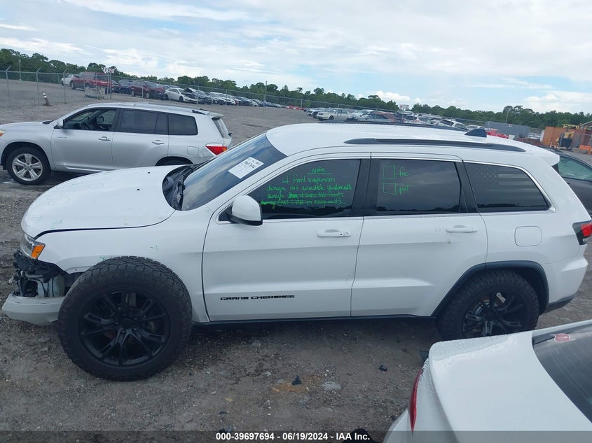 2016 Jeep Grand Cherokee Laredo VIN: 1C4RJFAG6GC426965 Lot: 39697694