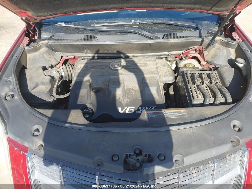 2012 Cadillac Srx Performance Collection VIN: 3GYFNBE37CS610382 Lot: 39697706