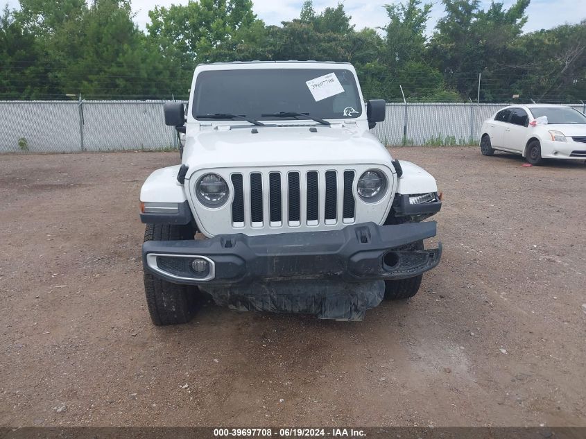 2018 Jeep Wrangler Unlimited Sahara 4X4 VIN: 1C4HJXEG5JW247821 Lot: 39697708