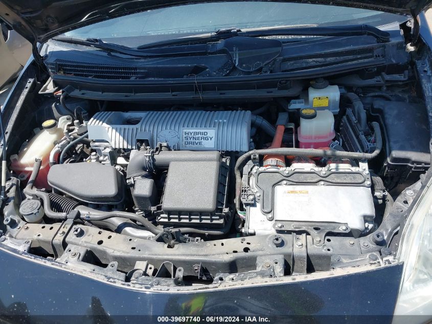 2011 Toyota Prius Two VIN: JTDKN3DU8B0259976 Lot: 39697740