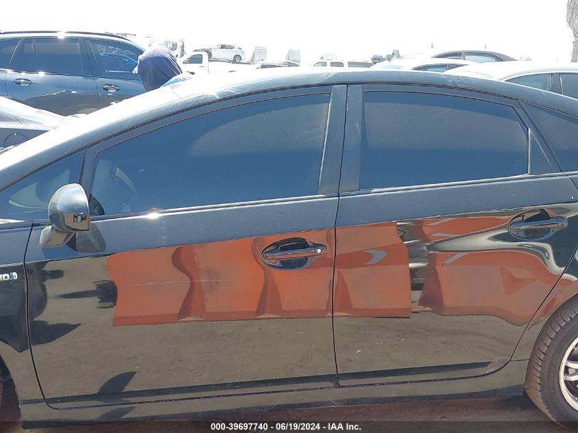 2011 Toyota Prius Two VIN: JTDKN3DU8B0259976 Lot: 39697740