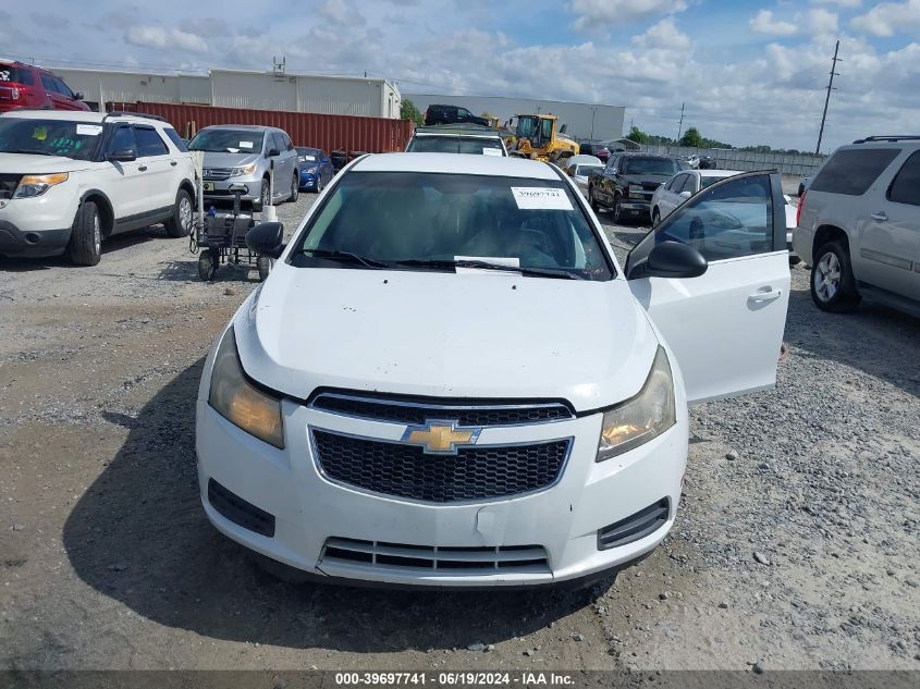 2011 Chevrolet Cruze Ls VIN: 1G1PC5SH7B7162782 Lot: 39697741