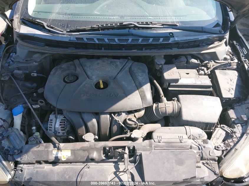 2012 Hyundai Elantra Gls (Ulsan Plant) VIN: KMHDH4AE9CU191180 Lot: 39697743