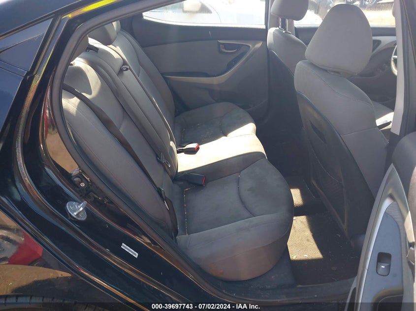 2012 Hyundai Elantra Gls (Ulsan Plant) VIN: KMHDH4AE9CU191180 Lot: 39697743