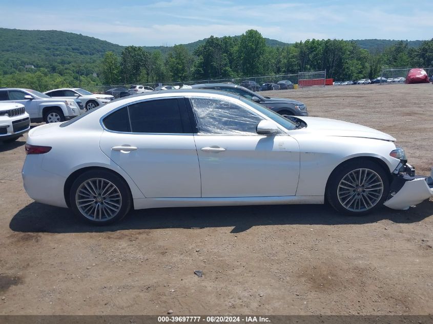 2018 Alfa Romeo Giulia Ti Lusso Awd VIN: ZARFAEEN2J7565714 Lot: 39697777