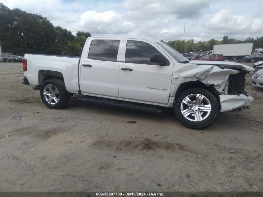 2018 Chevrolet Silverado 1500 Custom VIN: 3GCPCPEC9JG615130 Lot: 39697780