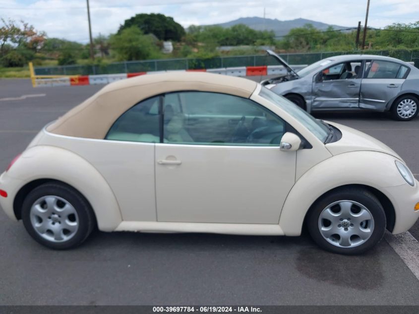 2003 Volkswagen New Beetle Gls VIN: 3VWCK21Y43M315373 Lot: 39697784