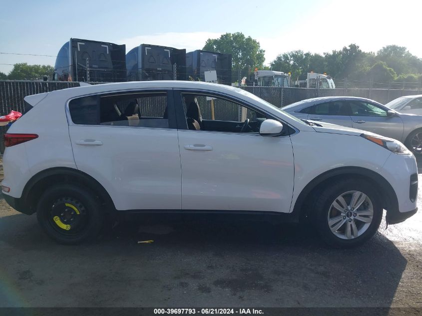 2017 Kia Sportage Lx VIN: KNDPM3AC0H7267025 Lot: 39697793