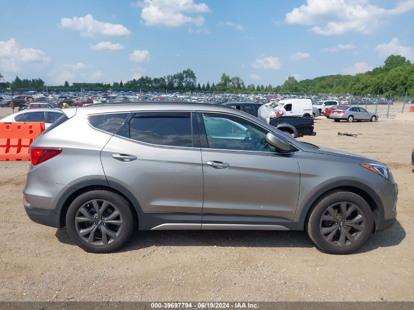 2017 HYUNDAI SANTA FE SPORT 2.0T ULTIMATE - 5XYZWDLA4HG466912