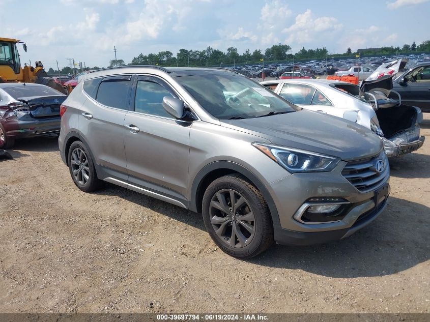 5XYZWDLA4HG466912 2017 HYUNDAI SANTA FE - Image 1