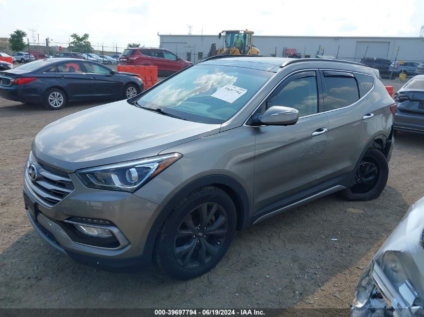 5XYZWDLA4HG466912 2017 HYUNDAI SANTA FE - Image 2