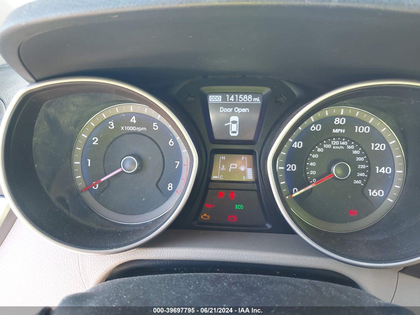 2013 Hyundai Elantra Gt VIN: KMHD35LE9DU078039 Lot: 39697795