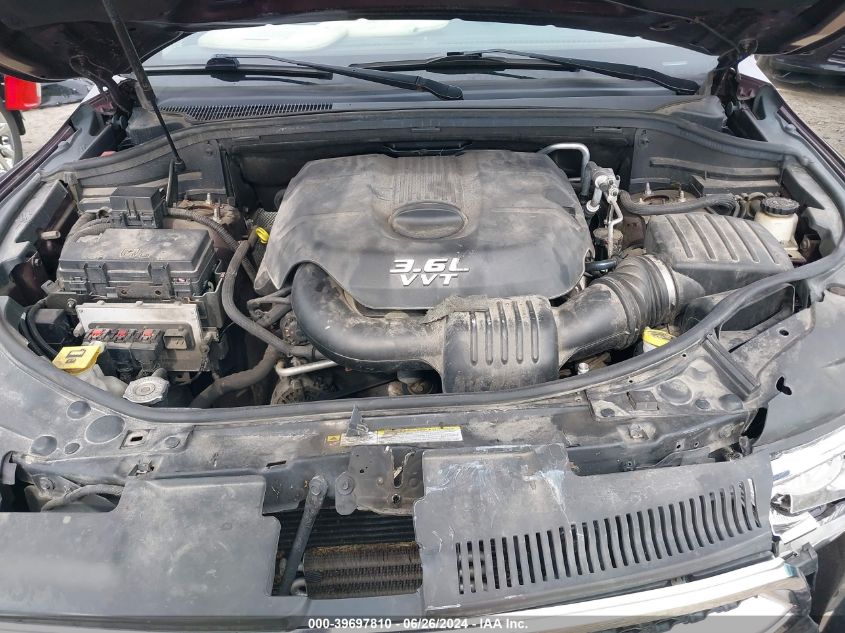 2012 Dodge Durango Sxt VIN: 1C4RDJAG8CC169974 Lot: 39697810