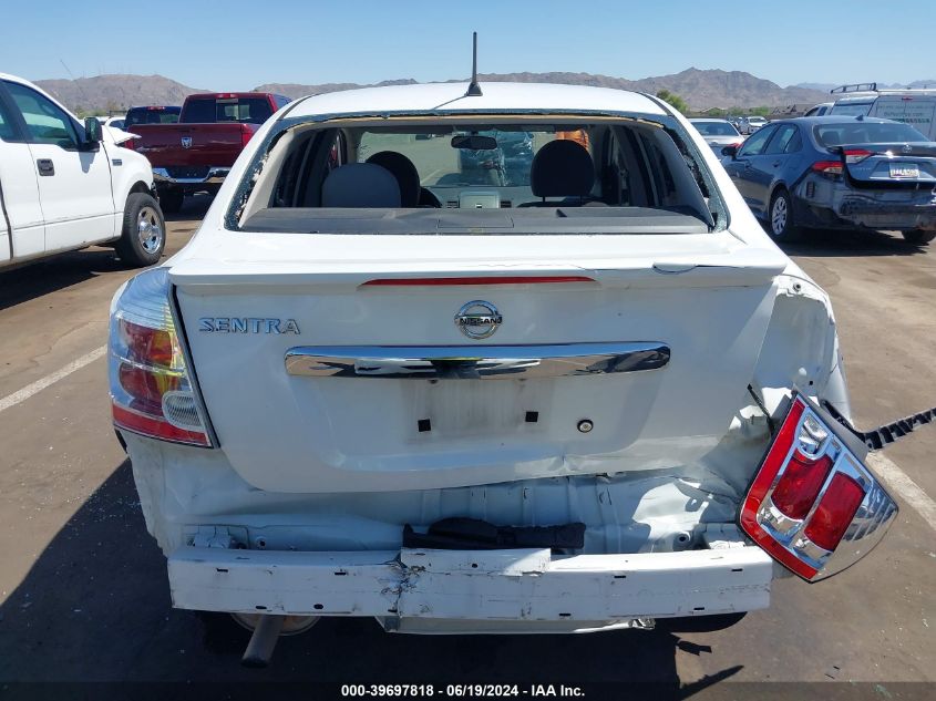 2011 Nissan Sentra 2.0 VIN: 3N1AB6AP5BL706953 Lot: 39697818