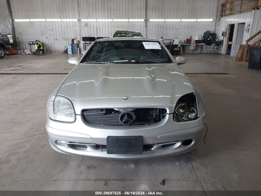 2001 Mercedes-Benz Slk 320 VIN: WDBKK65F71F181534 Lot: 39697825