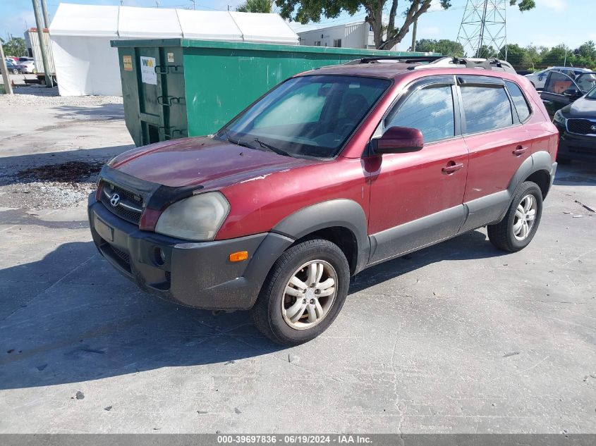 2007 Hyundai Tucson Limited/Se VIN: KM8JN12D97U665599 Lot: 39697836