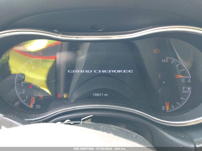 2018 Jeep Grand Cherokee Limited 4X4 VIN: 1C4RJFBG7JC278671 Lot: 39697849