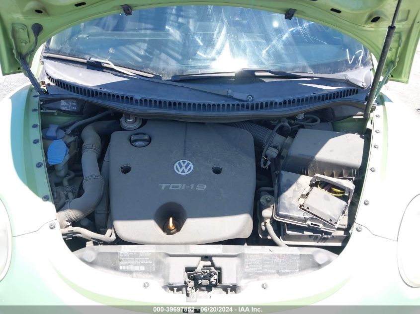 2000 Volkswagen New Beetle Gls Tdi VIN: 3VWCF21C7YM451027 Lot: 39697852