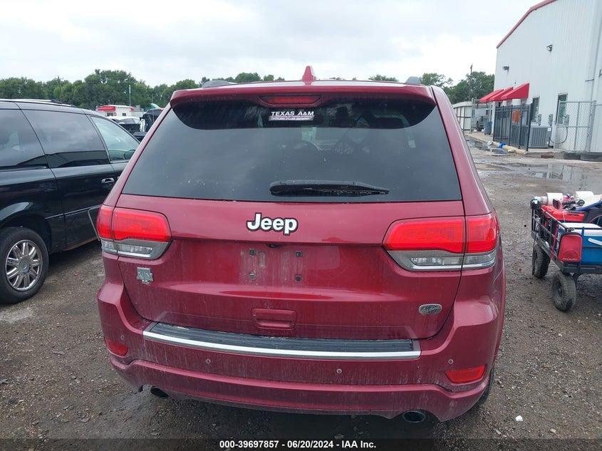 2014 Jeep Grand Cherokee Overland VIN: 1C4RJECG4EC380184 Lot: 39697857